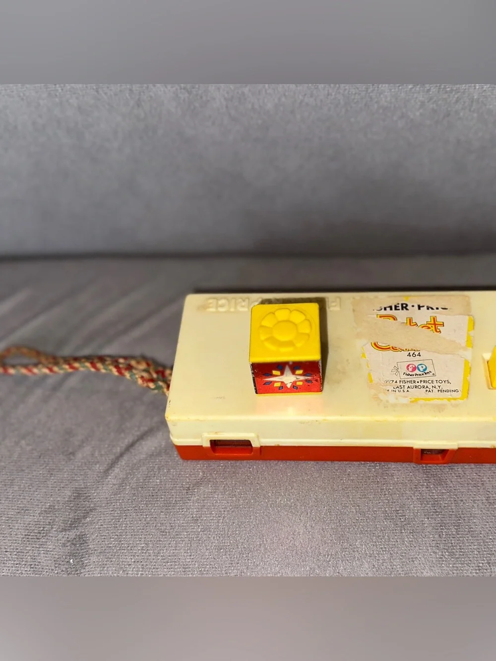 Vintage 1974 Fisher-Price Pocket Camera #464 A Trip to the Zoo Toy - Working!
